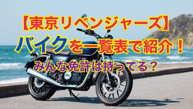 佐野万次郎（マイキー）のバイク：CB250T（バブ）